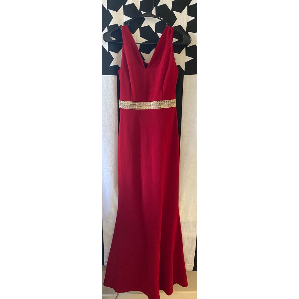 Elegant Maroon Dress
